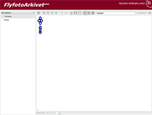 Tablet Screenshot of nordjylland.flyfotoarkivet.dk